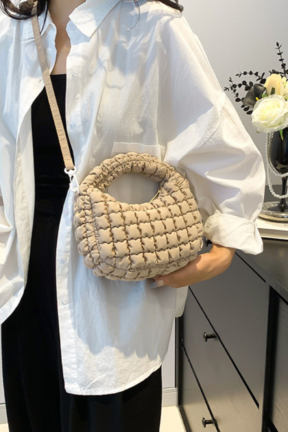 Quilted Puffy Bag