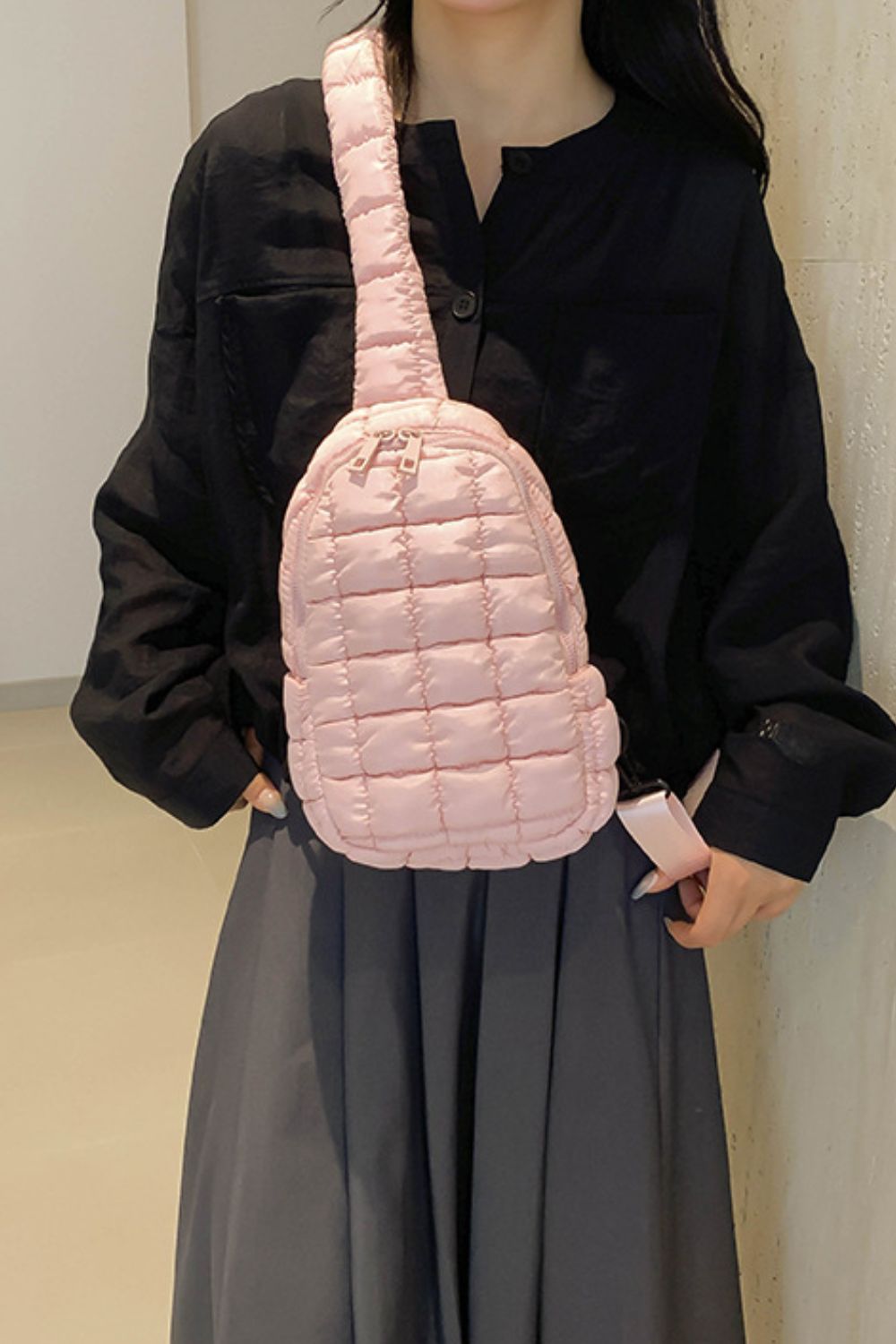 Quilted Crossbody Bag