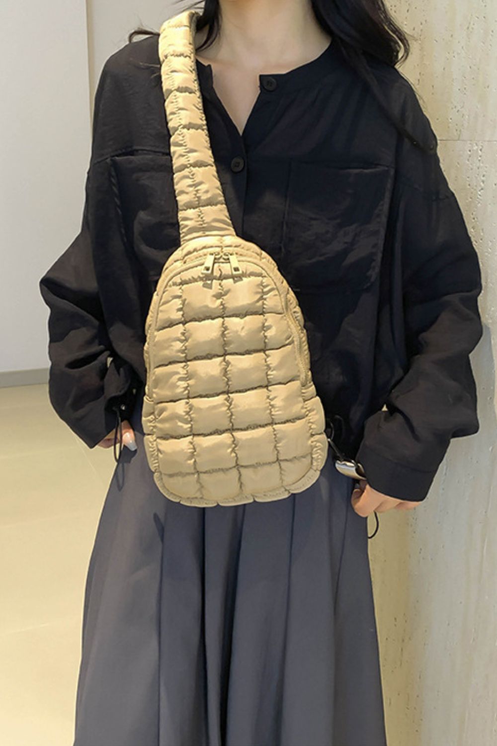 Quilted Crossbody Bag
