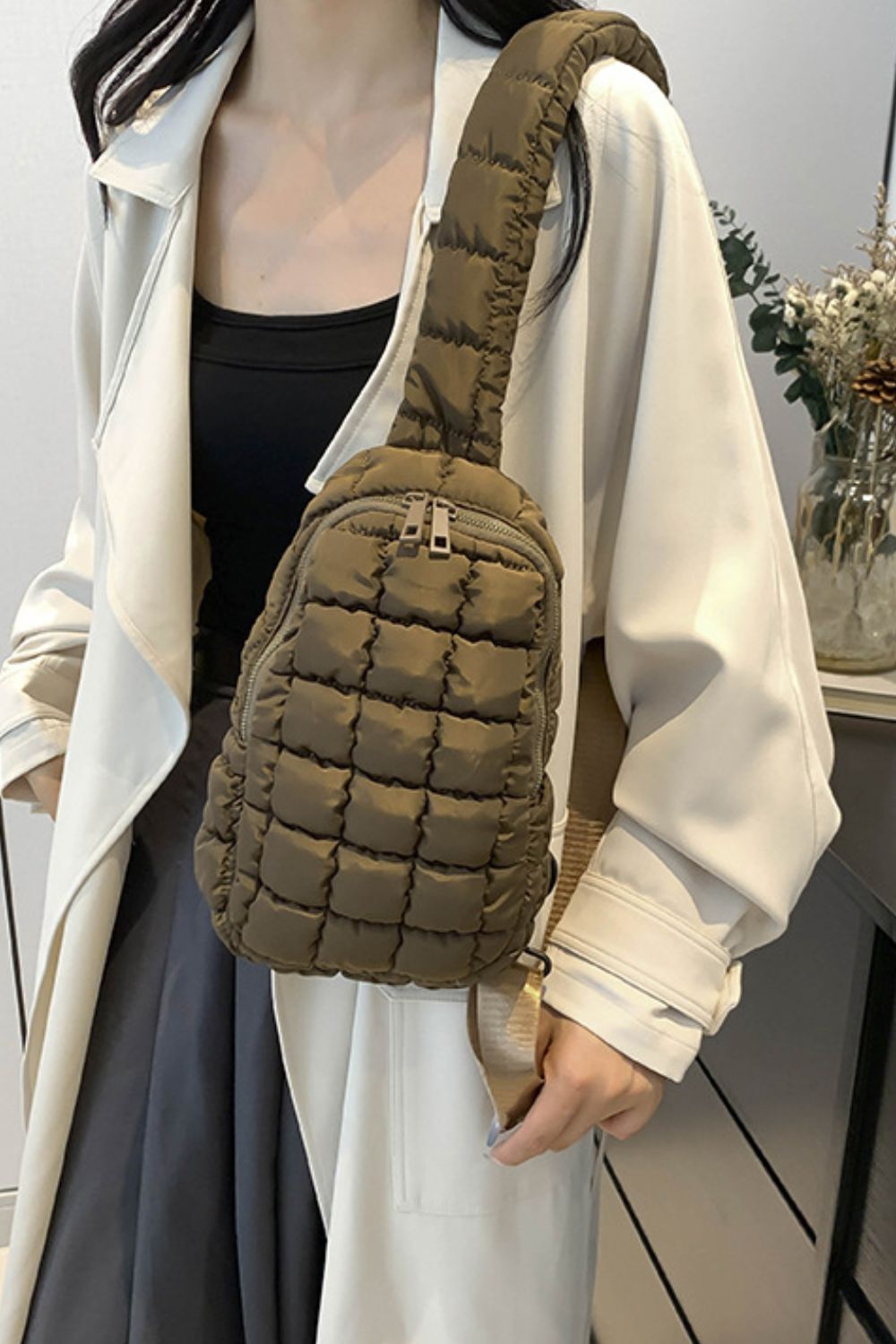 Quilted Crossbody Bag