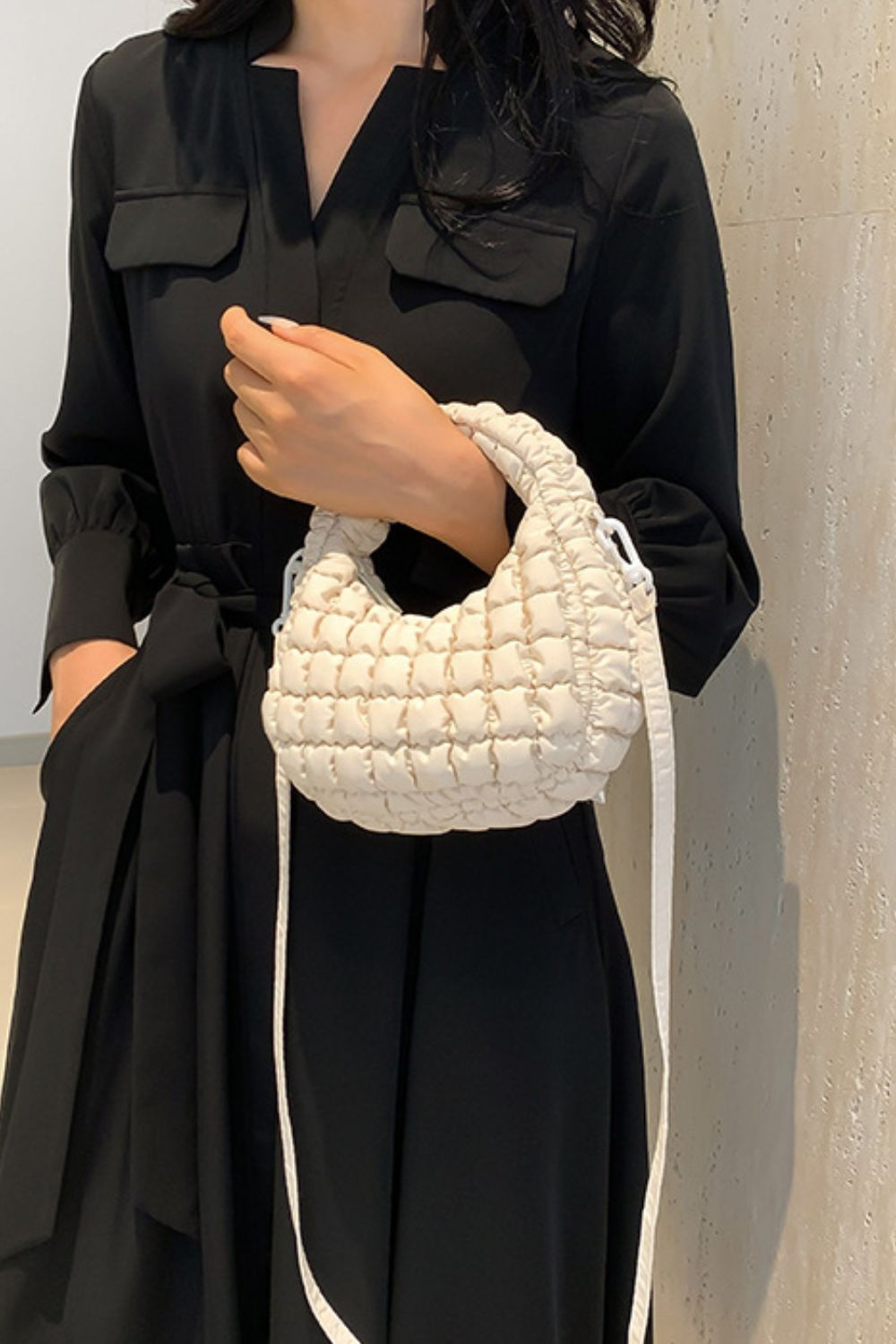 Quilted Puffy Bag