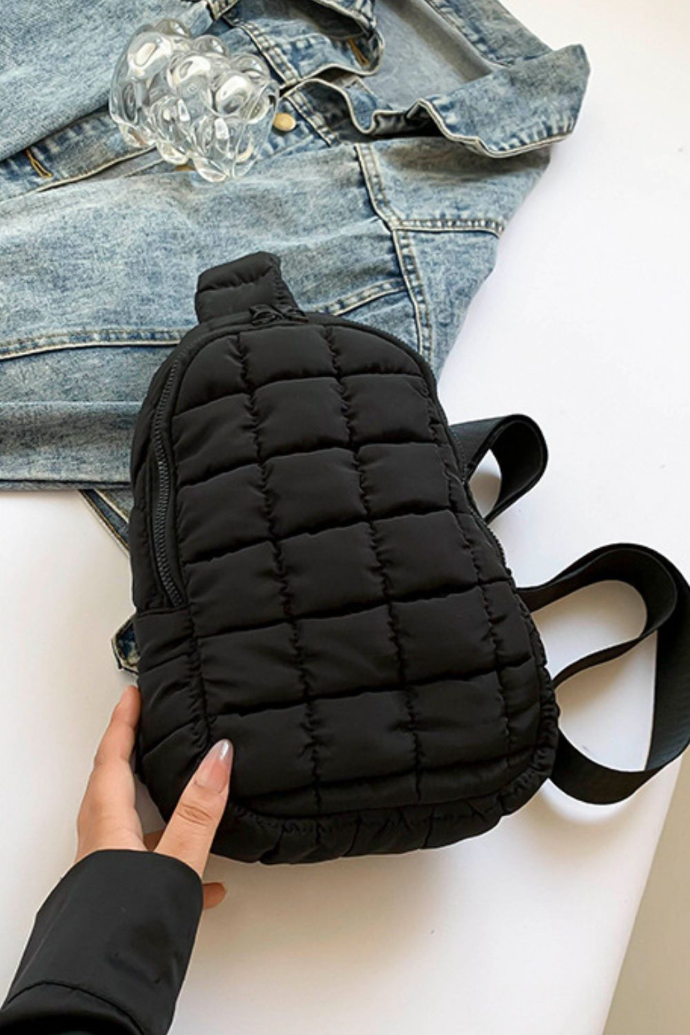 Quilted Crossbody Bag