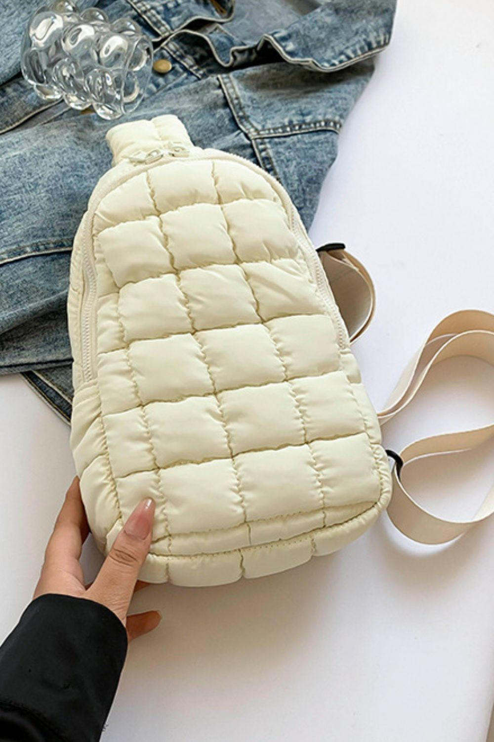 Quilted Crossbody Bag