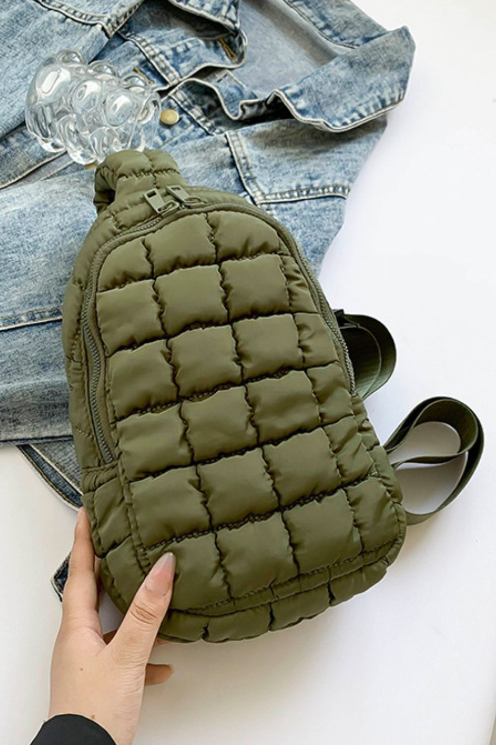 Quilted Crossbody Bag