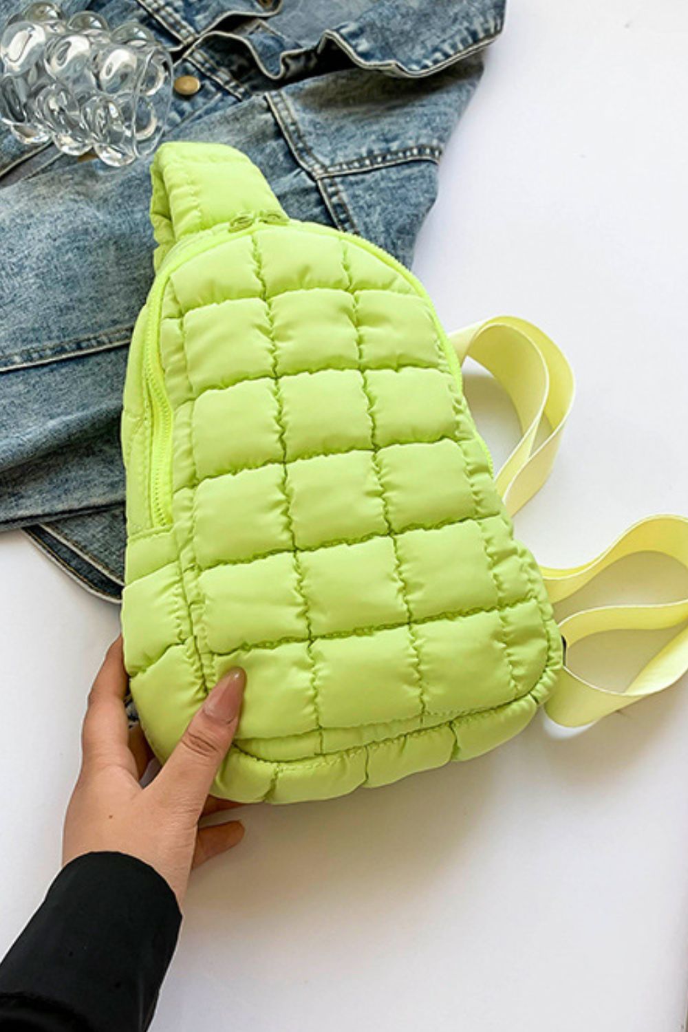 Quilted Crossbody Bag