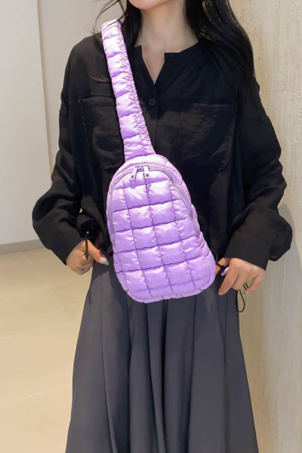Quilted Crossbody Bag