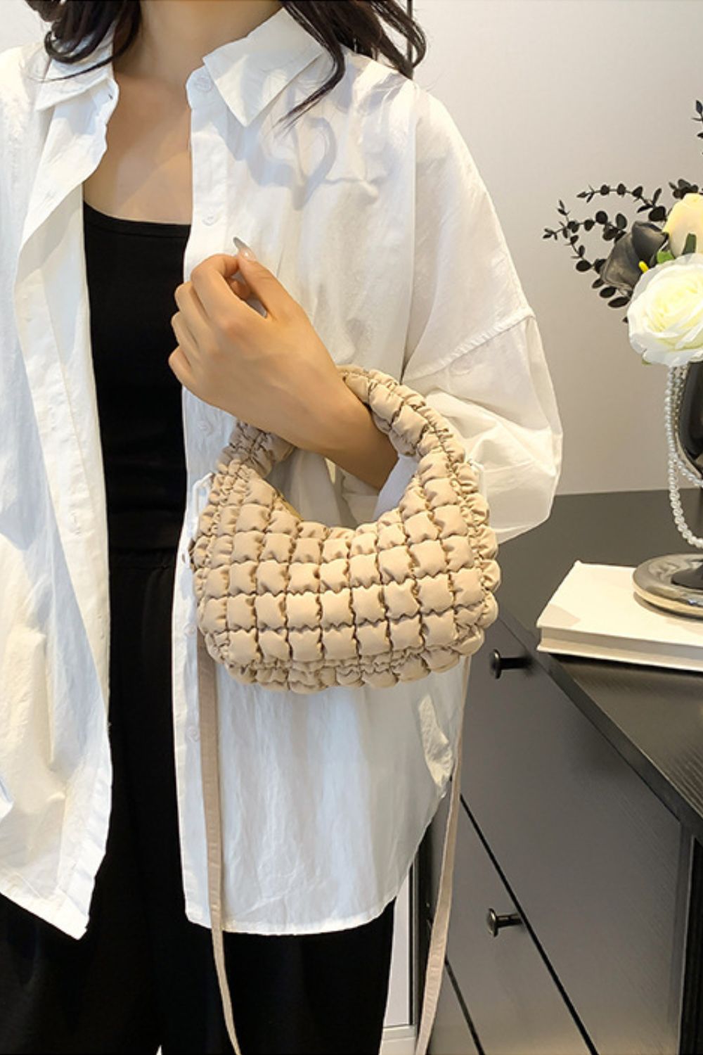 Quilted Puffy Bag