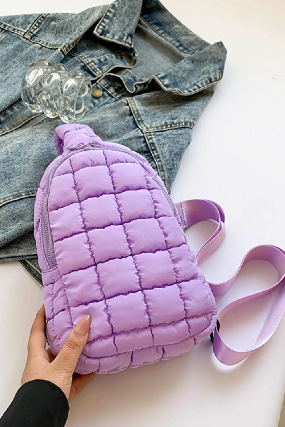 Quilted Crossbody  Bag