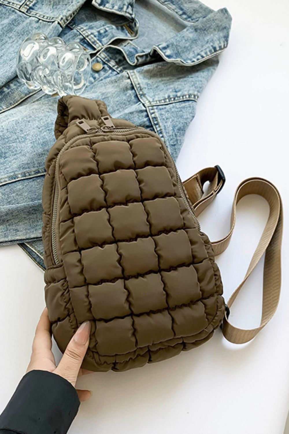 Quilted Crossbody  Bag