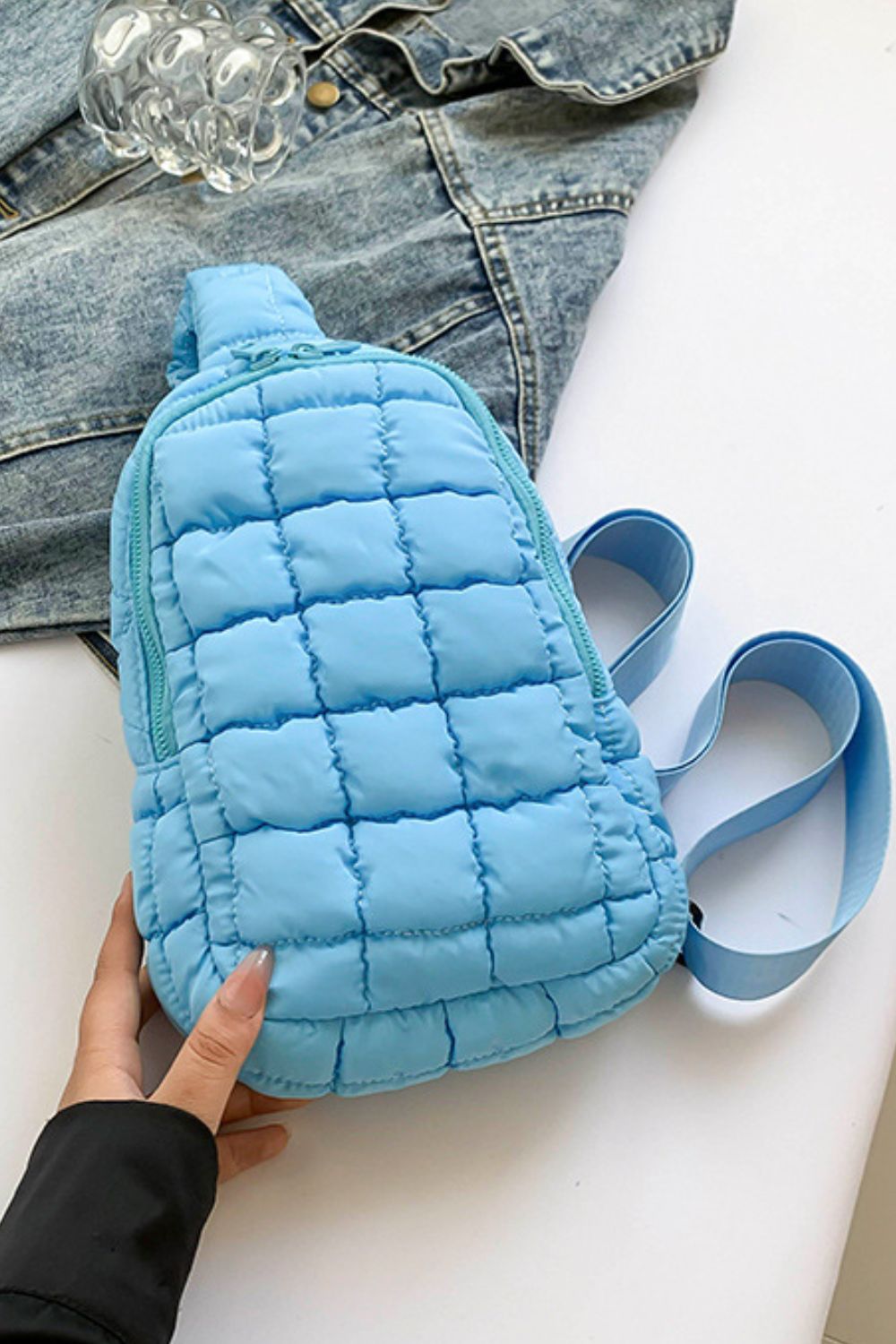 Quilted Crossbody  Bag