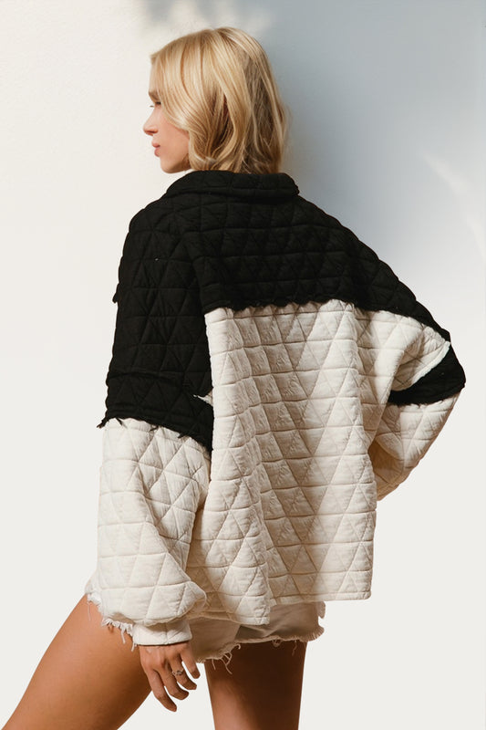 Quilted Sweatshirt