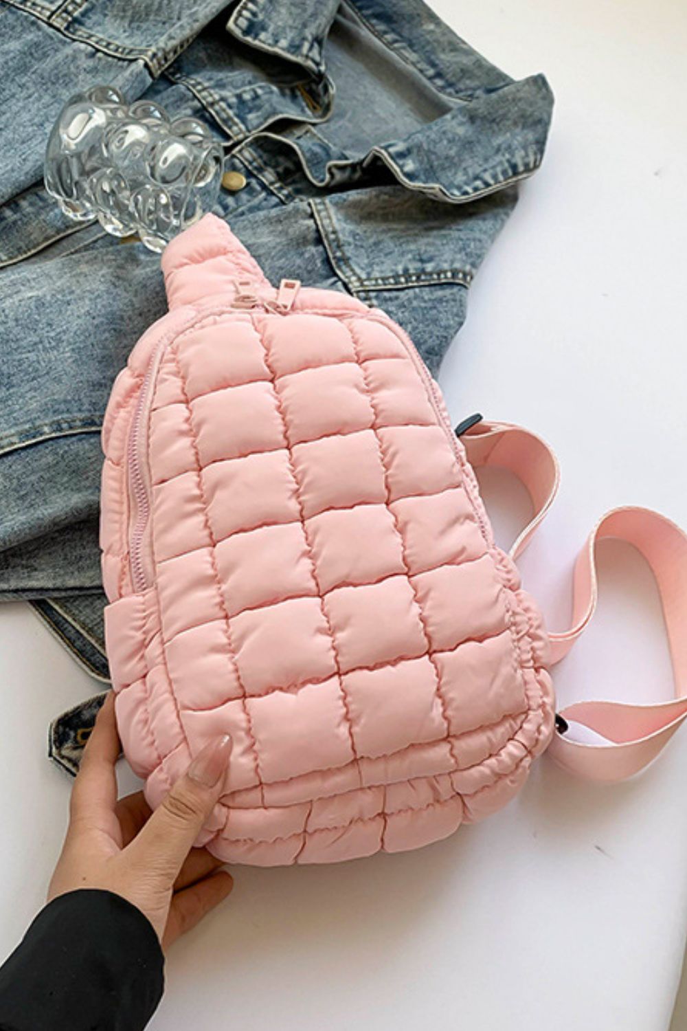 Quilted Crossbody  Bag