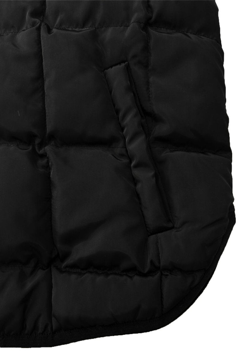 Quilted Zip Up Coat