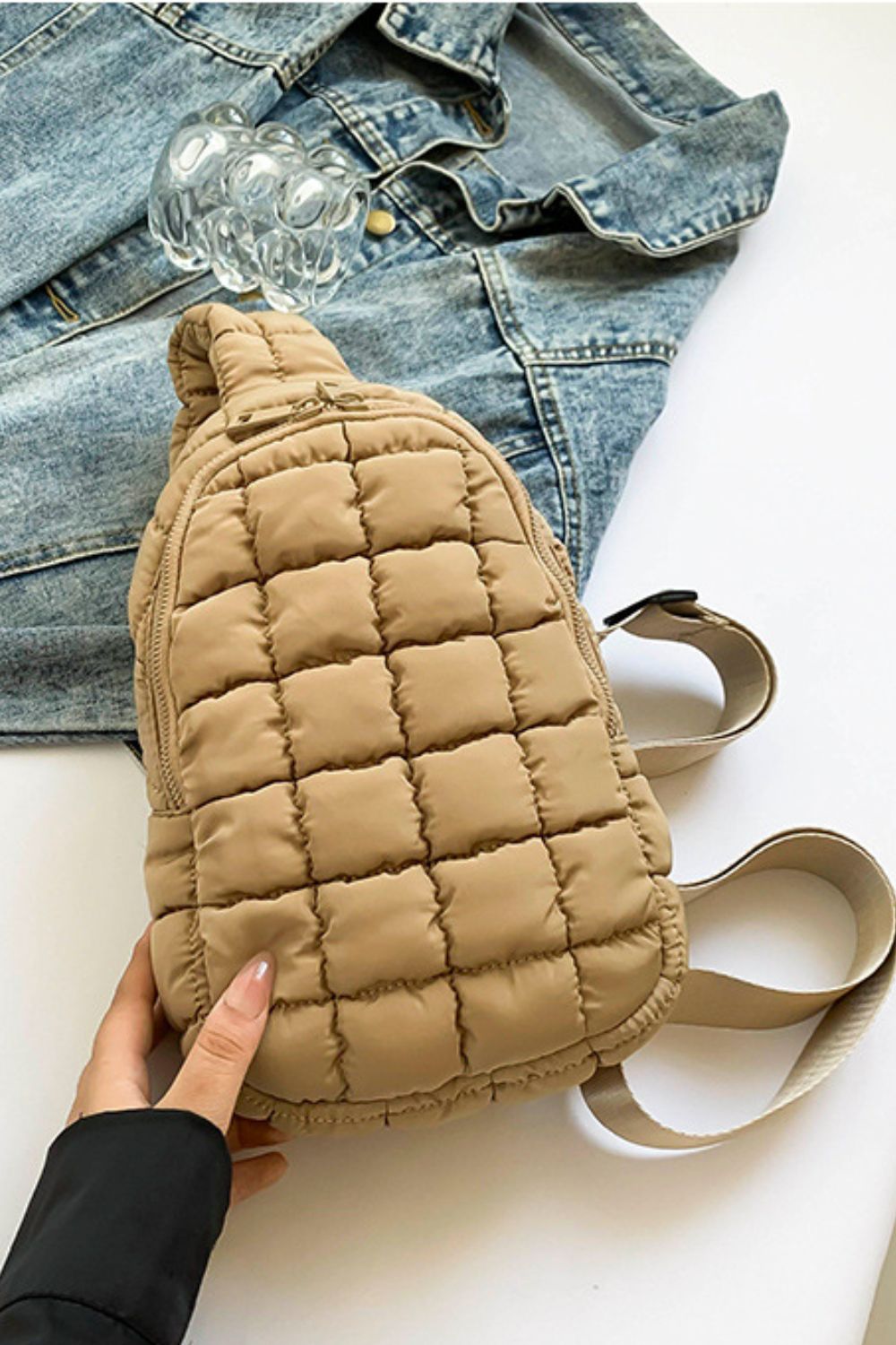 Quilted Crossbody  Bag